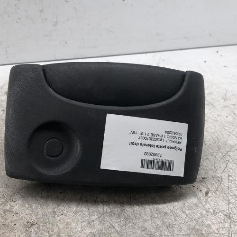 Poignee porte laterale droit RENAULT KANGOO 1 Poignee porte laterale droit RENAULT KANGOO 1