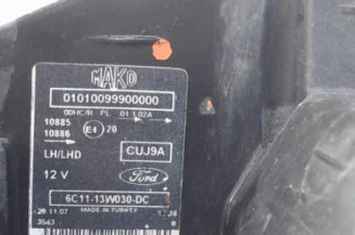 Optique avant principal gauche (feux)(phare) FORD TRANSIT 4