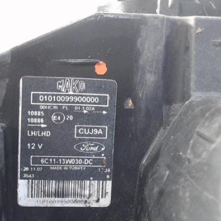 Optique avant principal gauche (feux)(phare) FORD TRANSIT 4