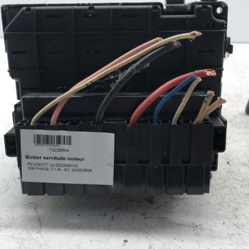 Boitier servitude moteur (BSM) PEUGEOT 206