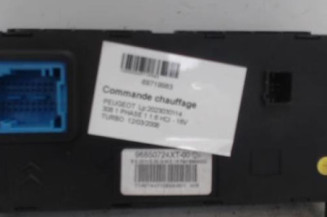 Commande chauffage PEUGEOT 308 1