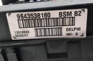 Boitier servitude moteur (BSM) PEUGEOT 307 Photo n°3
