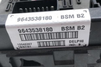 Boitier servitude moteur (BSM) PEUGEOT 307