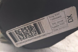 Ceinture avant droit FIAT DOBLO 2 Photo n°3