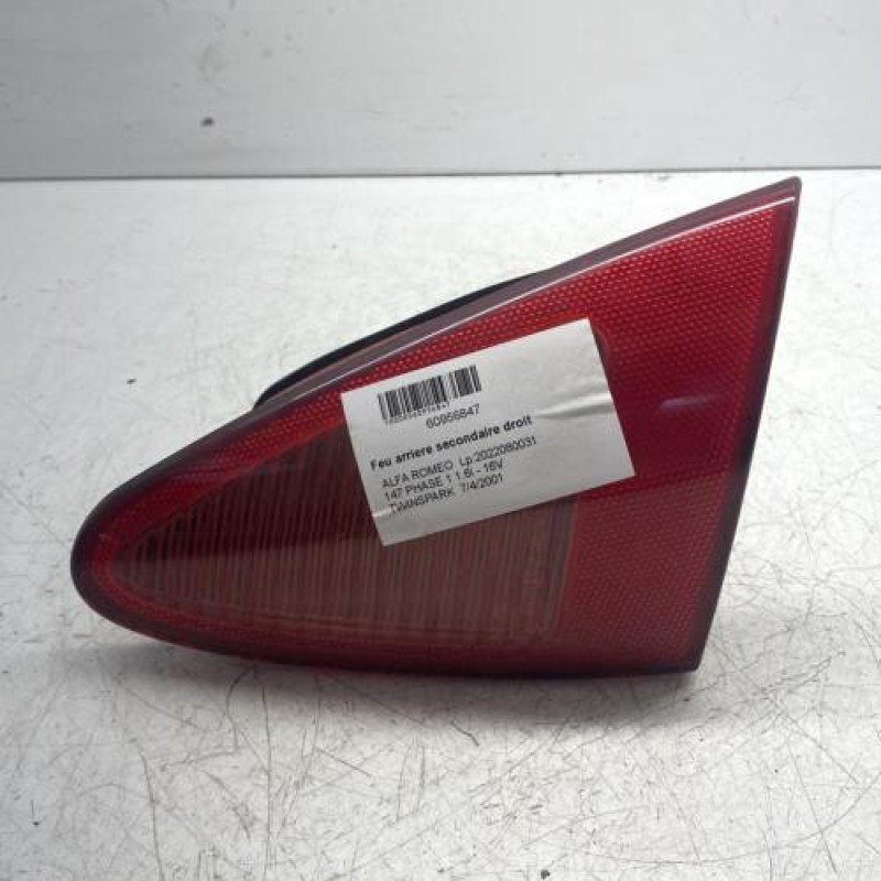 Feu arriere secondaire droit (feux) ALFA ROMEO 147