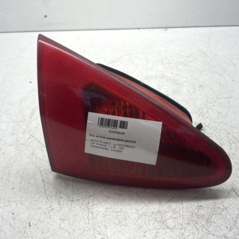 Feu arriere secondaire gauche (feux) ALFA ROMEO 147