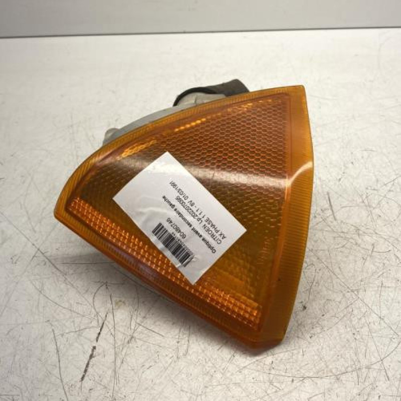 Optique avant secondaire gauche (feux)(clignotant) CITROEN AX