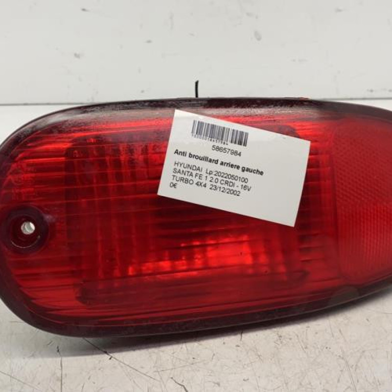 Anti brouillard arriere gauche HYUNDAI SANTA FE 1