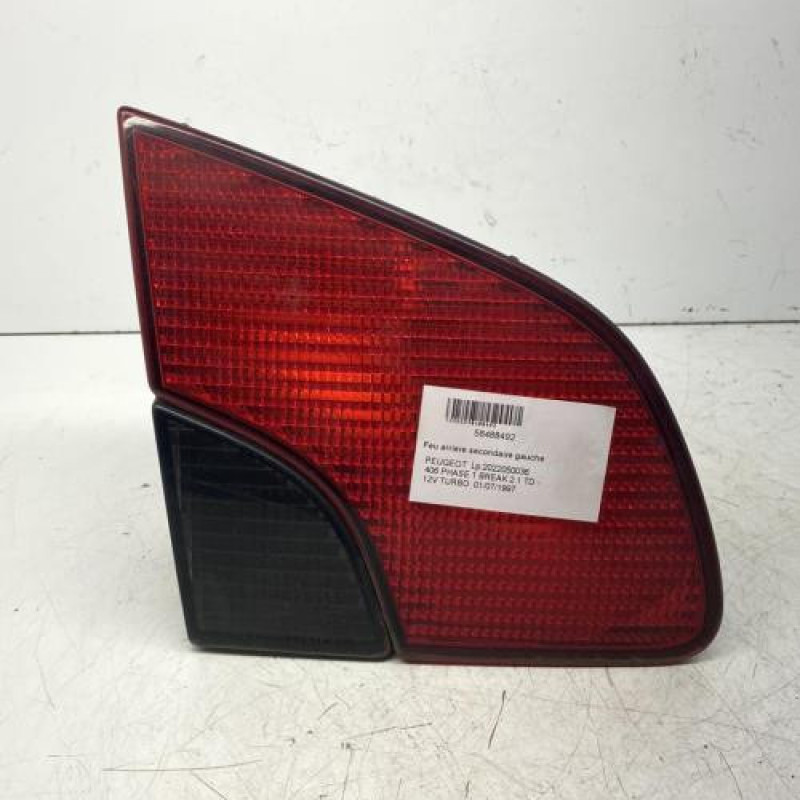 Feu arriere secondaire gauche (feux) PEUGEOT 406