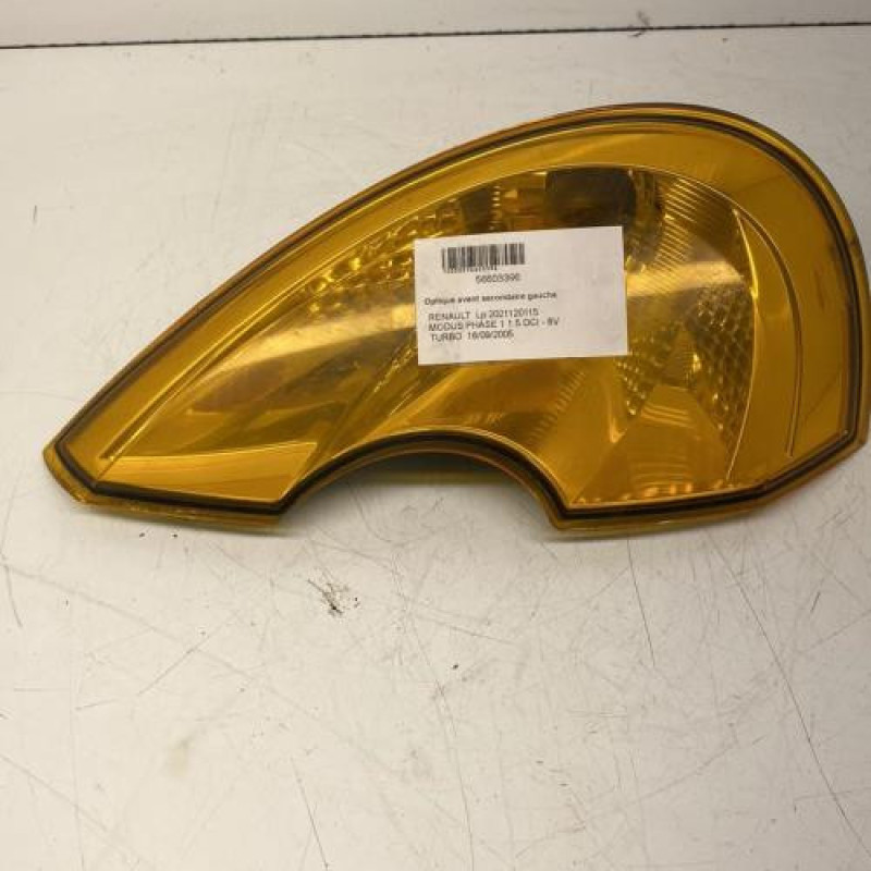 Optique avant secondaire gauche (feux)(clignotant) RENAULT MODUS