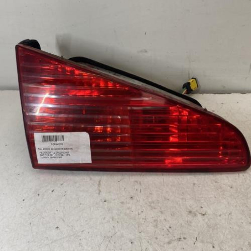 Feu arriere secondaire gauche (feux) PEUGEOT 607