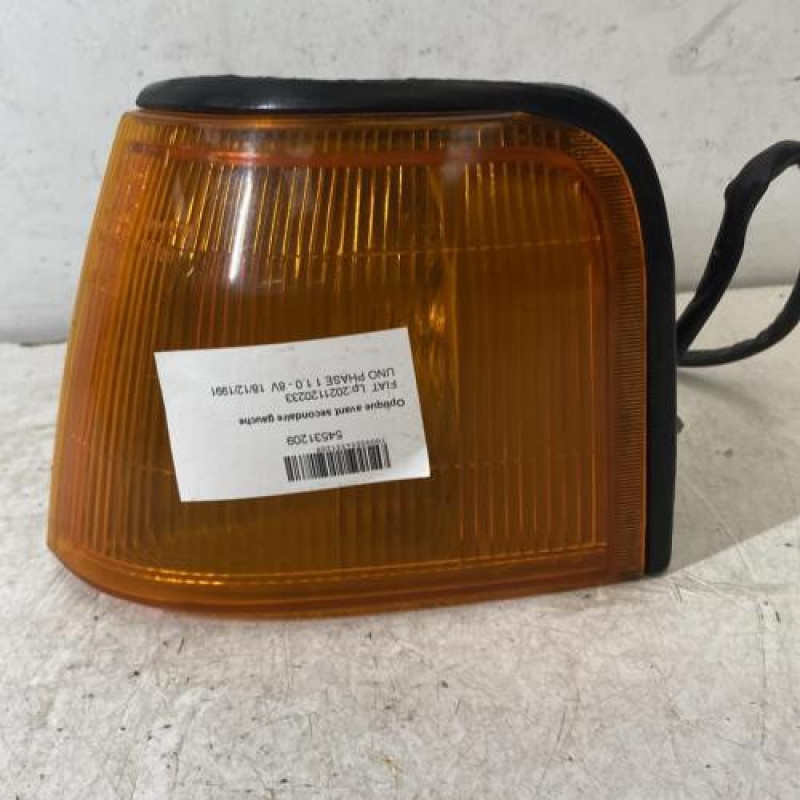 Optique avant secondaire gauche (feux)(clignotant) FIAT UNO