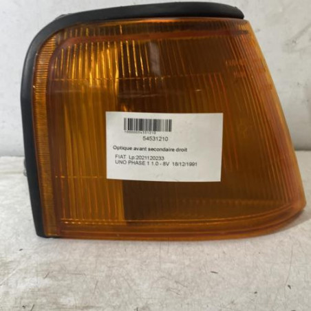 Optique avant secondaire droit (feux)(clignotant) FIAT UNO Photo n°1