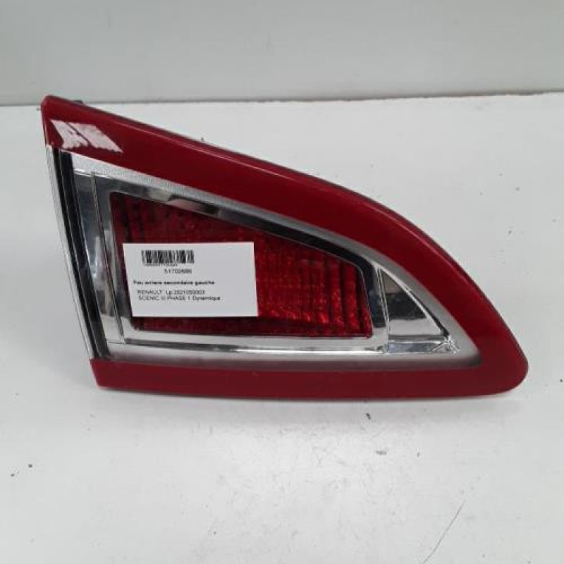 Feu arriere secondaire gauche (feux) RENAULT SCENIC 3