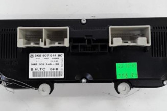 Commande chauffage VOLKSWAGEN GOLF 6 Photo n°3