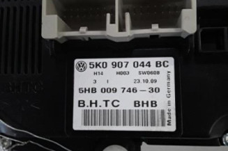 Commande chauffage VOLKSWAGEN GOLF 6 Photo n°4