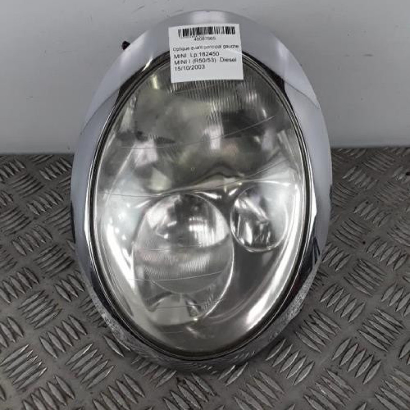 Optique avant principal gauche (feux)(phare) MINI MINI 1 R50/R53