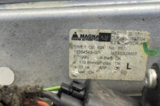 Leve vitre electrique arriere gauche OPEL MERIVA B