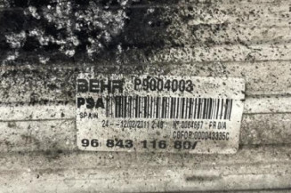 Echangeur air (Intercooler) CITROEN C3 PICASSO Photo n°3