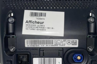Afficheur MERCEDES CLASSE B 246