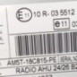 Autoradio d'origine FORD FIESTA 6