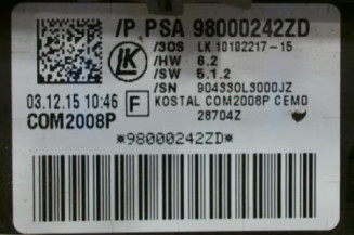 Com (Bloc Contacteur Tournant+Commodo Essuie Glace+Commodo Phare) CITROEN C4 2