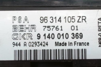 Commande chauffage CITROEN XSARA PICASSO Photo n°3