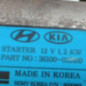 Demarreur KIA RIO 3