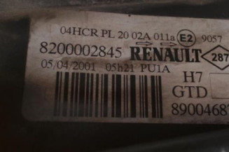 Optique avant principal gauche (feux)(phare) RENAULT LAGUNA 2 Photo n°3