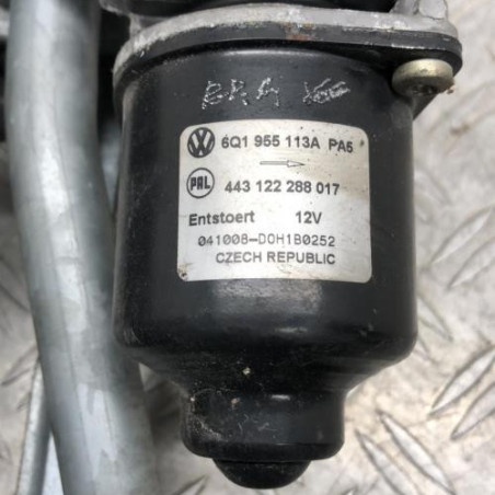 Moteur essuie glace avant VOLKSWAGEN POLO 4