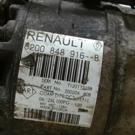 Compresseur clim RENAULT TRAFIC 3 COURT Photo n°1