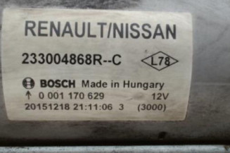 Demarreur RENAULT MEGANE 3 Photo n°3