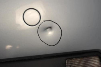 Pare choc arriere CITROEN C4 1 Photo n°5