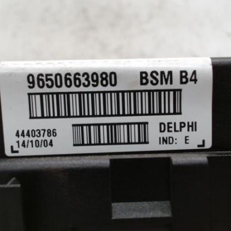 Boitier servitude moteur (BSM) PEUGEOT 206 Photo n°1