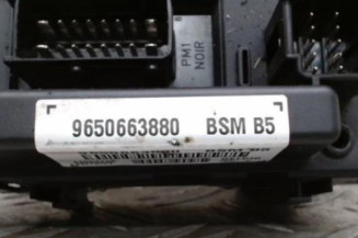 Boitier servitude moteur (BSM) PEUGEOT 206 Photo n°3