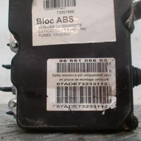 Bloc ABS (freins anti-blocage) CITROEN C4 PICASSO 1 Photo n°1