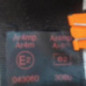 Ceinture avant droit PEUGEOT 306