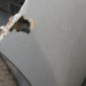Pare choc arriere VOLKSWAGEN GOLF 5