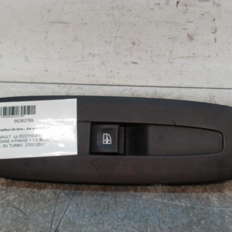 Interrupteur de leve vitre avant droit RENAULT MEGANE 4