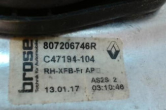 Leve vitre electrique avant droit RENAULT MEGANE 4 Photo n°3