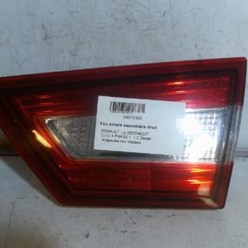 Feu arriere secondaire droit (feux) RENAULT CLIO 4