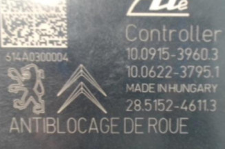 Bloc ABS (freins anti-blocage) PEUGEOT 2008 1 Photo n°4