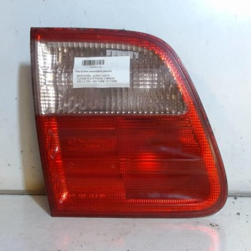 Feu arriere secondaire gauche (feux) MERCEDES CLASSE E 210