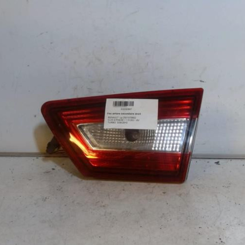 Feu arriere secondaire droit (feux) RENAULT CLIO 4