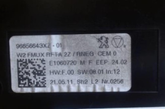 Commande chauffage PEUGEOT 508 1 SW Photo n°3