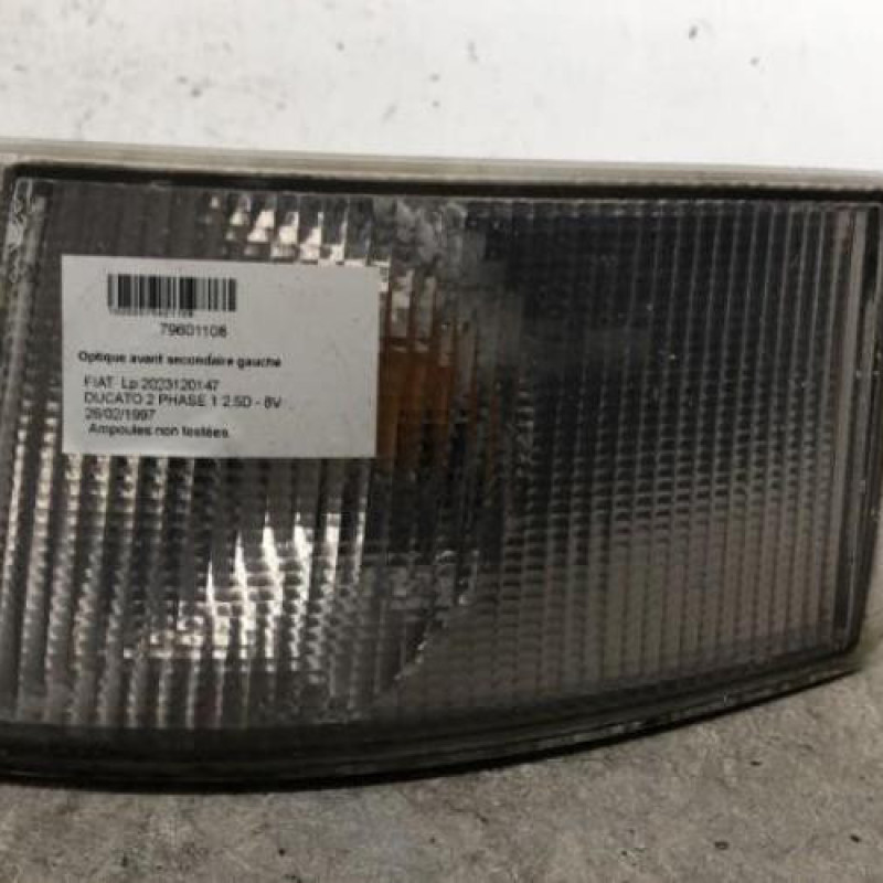 Optique avant secondaire gauche (feux)(clignotant) FIAT DUCATO 2
