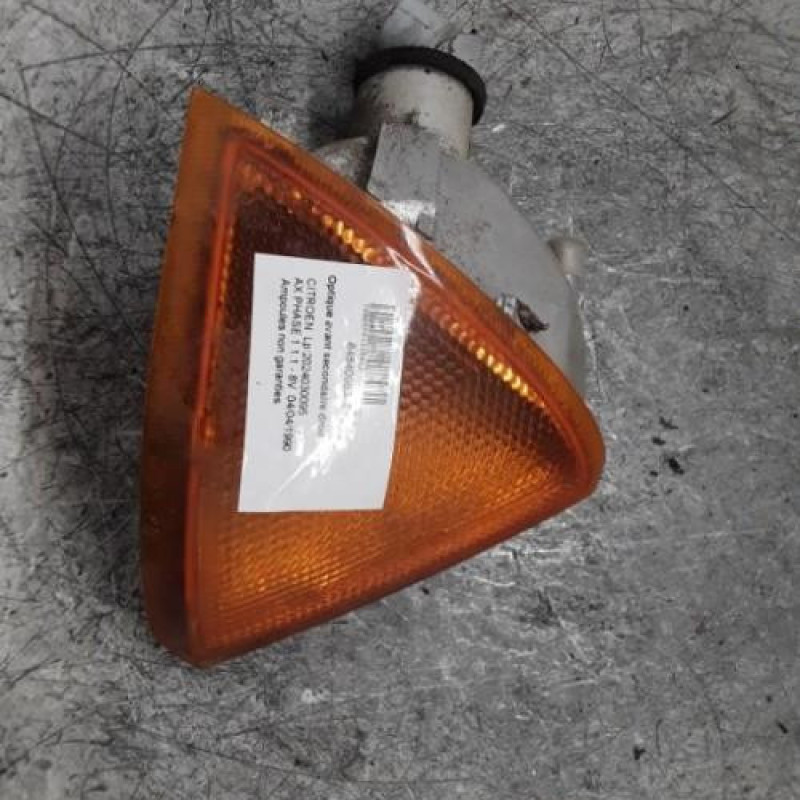 Optique avant secondaire droit (feux)(clignotant) CITROEN AX
