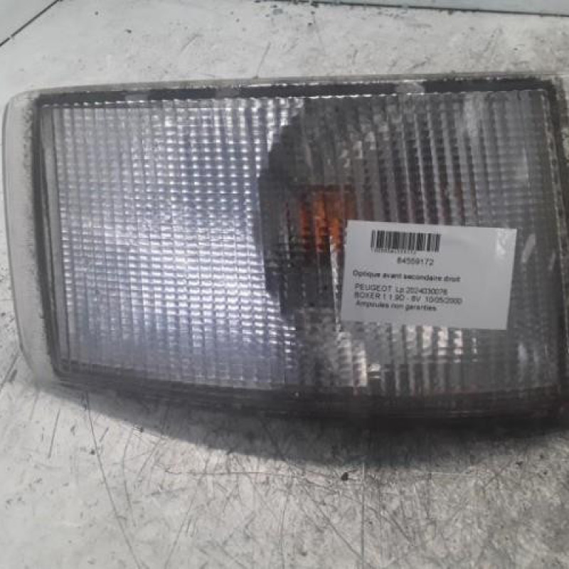 Optique avant secondaire droit (feux)(clignotant) PEUGEOT BOXER 1