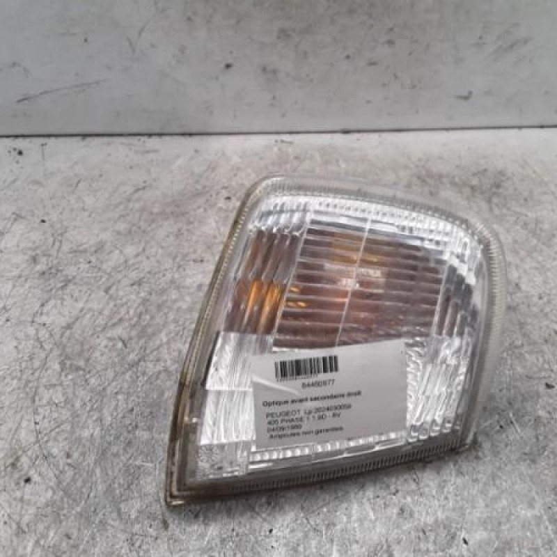 Optique avant secondaire droit (feux)(clignotant) PEUGEOT 405