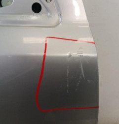 Porte avant droit OPEL ASTRA H Photo n°5